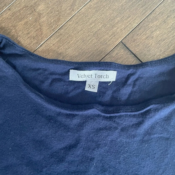 Women’s blue/navy bodycon dress size XS - Picture 4 of 5